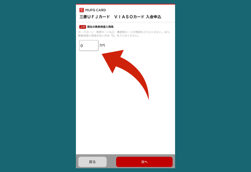 viasoカード申し込み④