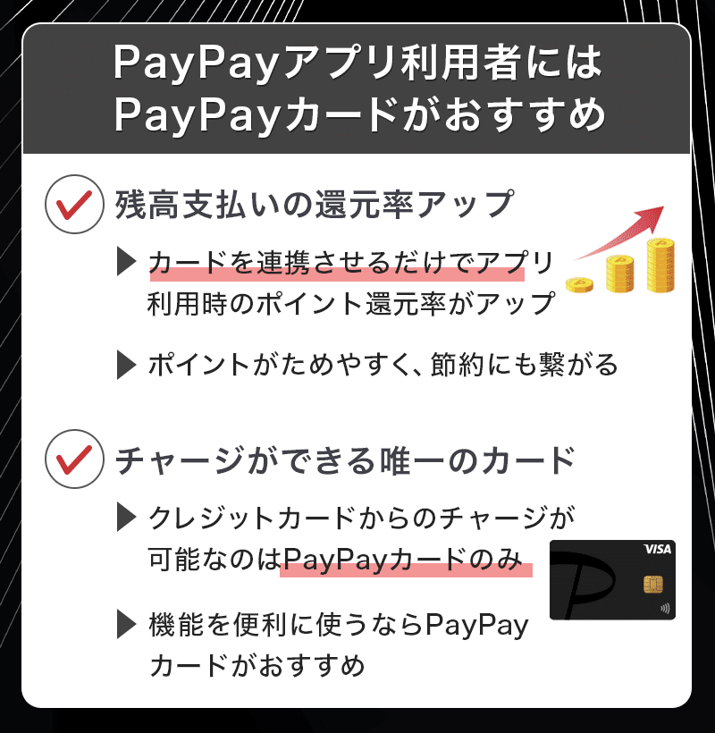 PayPayアプリ利用者はどのカードがおススメ?