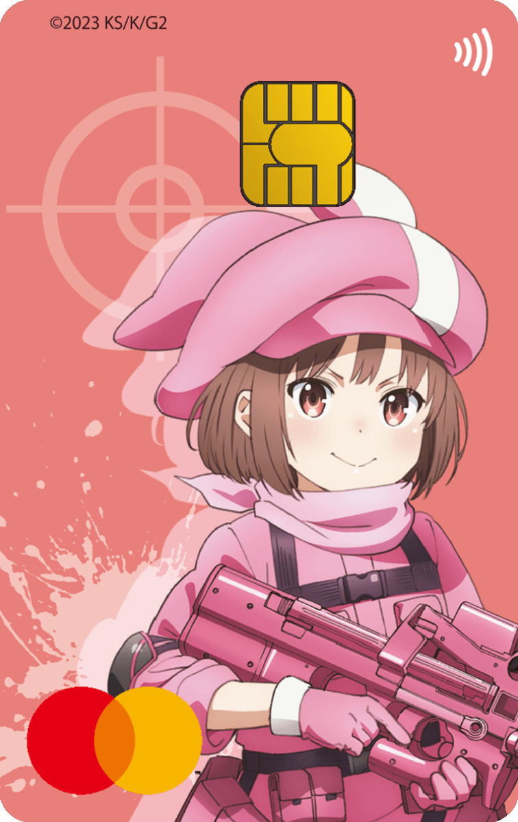 ライフカード 「ガンゲイル・オンライン」カード