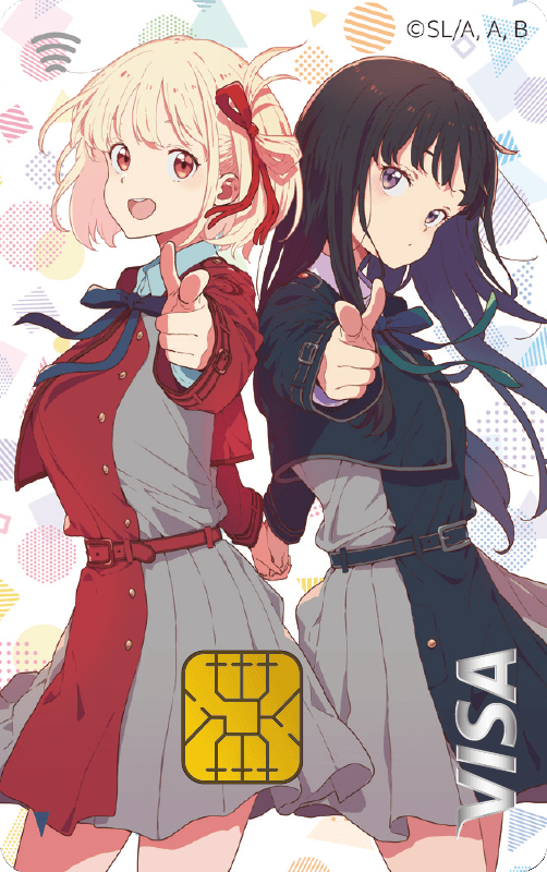 ライフカード 「リコリス・リコイル」カード