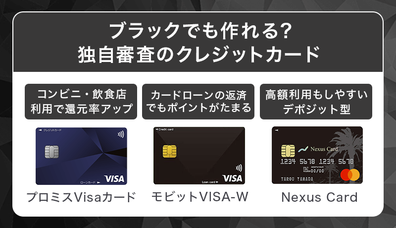 独自審査系クレジットカード