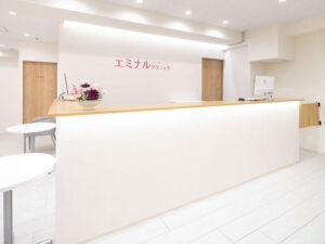 エミナルクリニック 千葉院 院内の様子 受付
