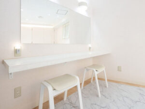 エミナルクリニック 池袋院 院内の様子 パウダールーム