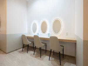 エミナルクリニック 水戸院 院内の様子 パウダールーム