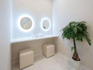 エミナルクリニック 那覇院 院内の様子 パウダールーム