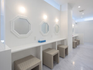 エミナルクリニック 奈良院 院内の様子 パウダールーム