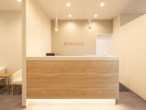 エミナルクリニック 岡山院 院内の様子 受付