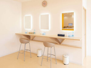 エミナルクリニック 仙台院 院内の様子 パウダールーム