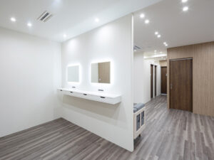 エミナルクリニック 静岡院 院内の様子 パウダールーム