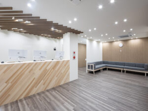 エミナルクリニック 静岡院 院内の様子 受付