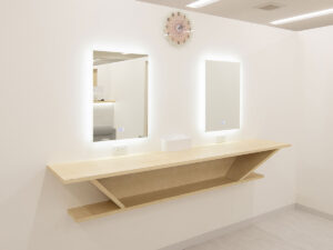 エミナルクリニック 富山院 院内の様子 パウダールーム