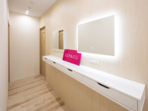 エミナルクリニック 豊橋院 院内の様子 パウダールーム