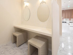 エミナルクリニック 上野院 院内の様子 パウダールーム