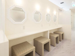 エミナルクリニック 梅田院 院内の様子 パウダールーム