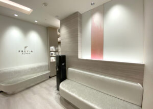 フレイアクリニック 銀座院 院内の様子 待合室