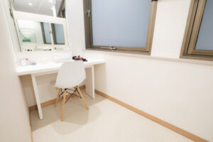 ジェニークリニック 新宿東口院 院内の様子 パウダールーム