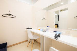 ジェニークリニック 池袋西口院 院内の様子 パウダールーム