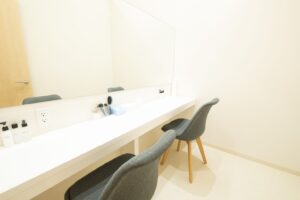 ジェニークリニック 大宮院 院内の様子 パウダールーム