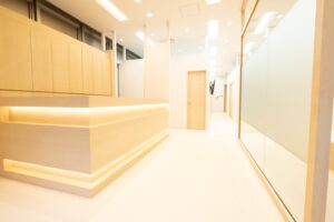 ジェニークリニック 大宮院 院内の様子 受付