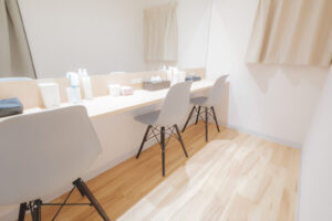 ジェニークリニック 渋谷院 院内の様子 パウダールーム