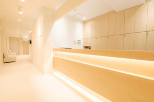 ジェニークリニック 渋谷院 院内の様子 受付