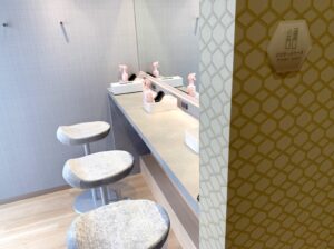 レジーナクリニック 福岡博多天神院 院内の様子 パウダールーム