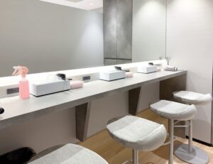 レジーナクリニック 広島院 院内の様子 パウダールーム