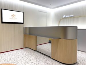 レジーナクリニック 広島院 院内の様子 受付