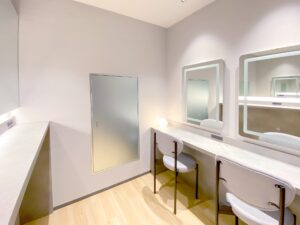 レジーナクリニック 新宿院 院内の様子 パウダールーム