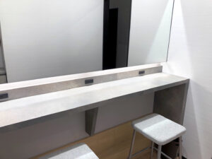 レジーナクリニック 静岡院 院内の様子 パウダールーム