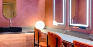 レジーナクリニック 銀座院 院内の様子 パウダールーム