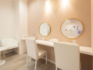 エミナルクリニック 佐世保院 院内の様子 パウダールーム