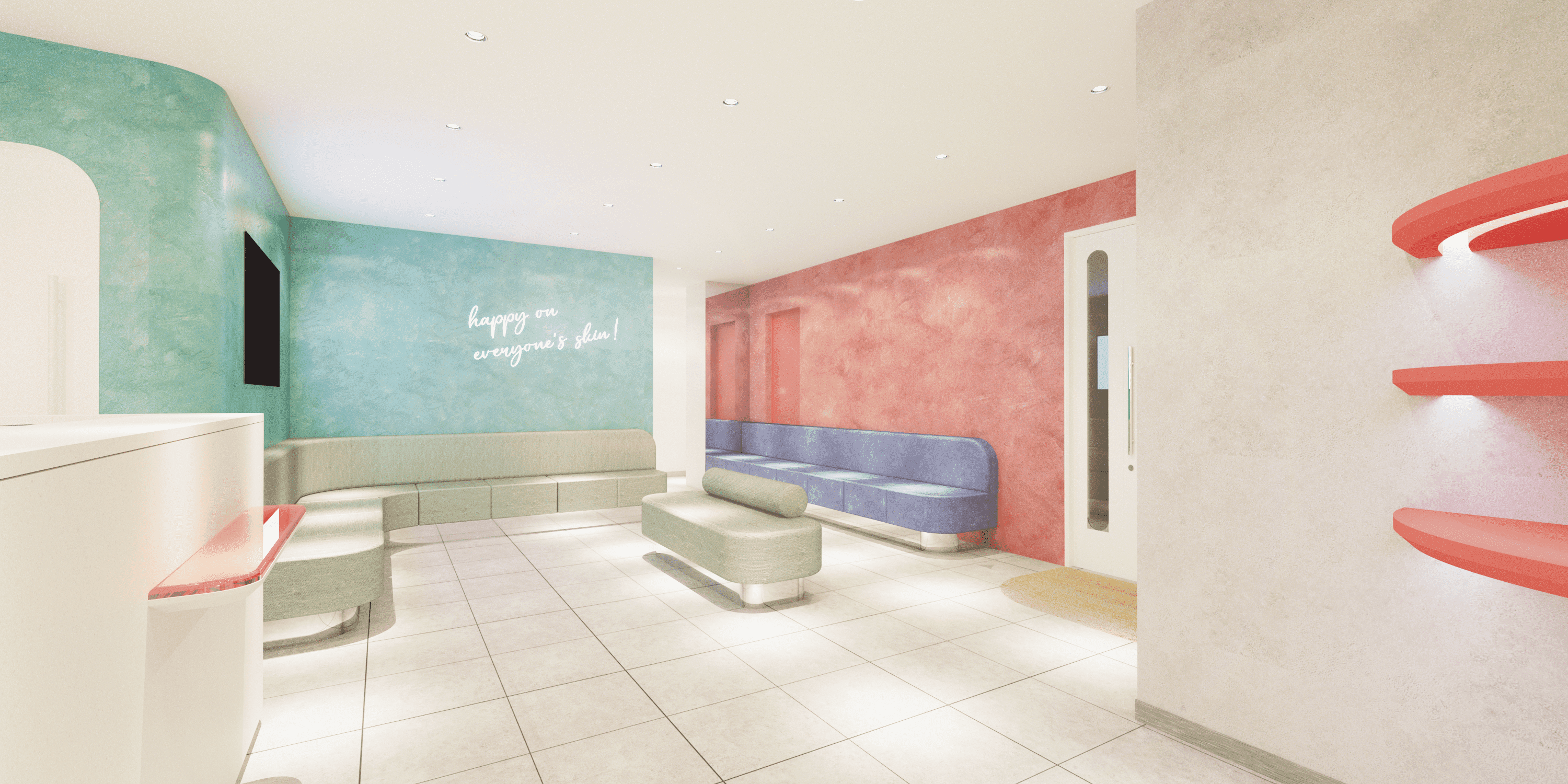 フレイアクリニック 千葉院 院内の様子 待合室