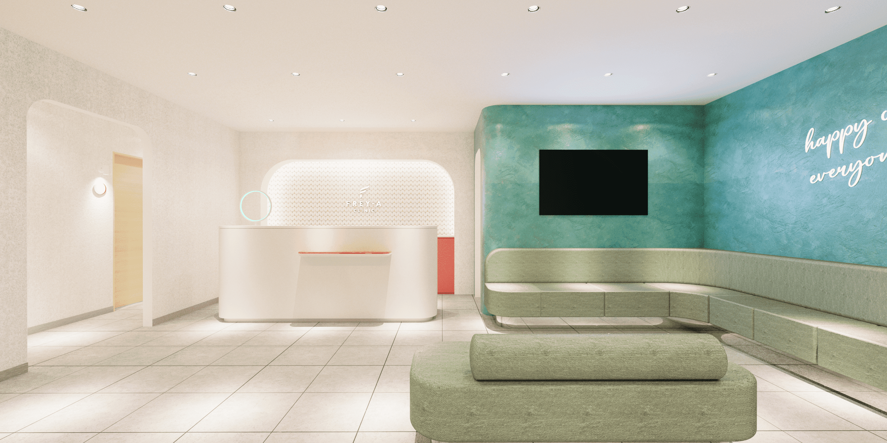 フレイアクリニック 千葉院 院内の様子 受付