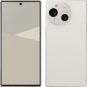 AQUOS R10のカシミヤホワイト