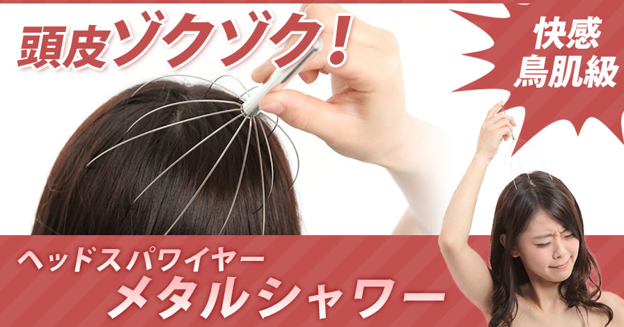 頭皮ゾクゾク快感 頭スッキリ ひんやり ヘッドスパワイヤー メタルシャワー フォチフレーム台紙セット 商品モニター募集中 みんなの声をあつめて発信 コエタス