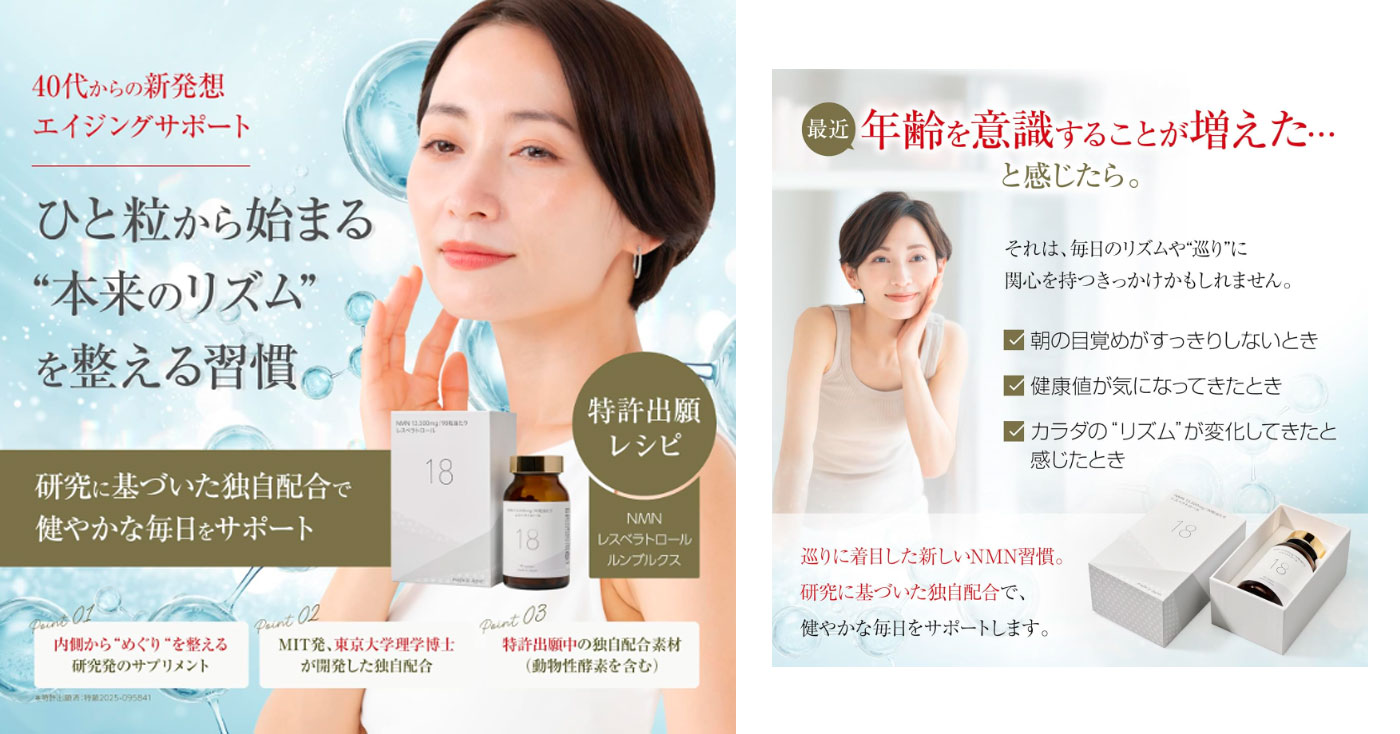 18 NMNサプリメント