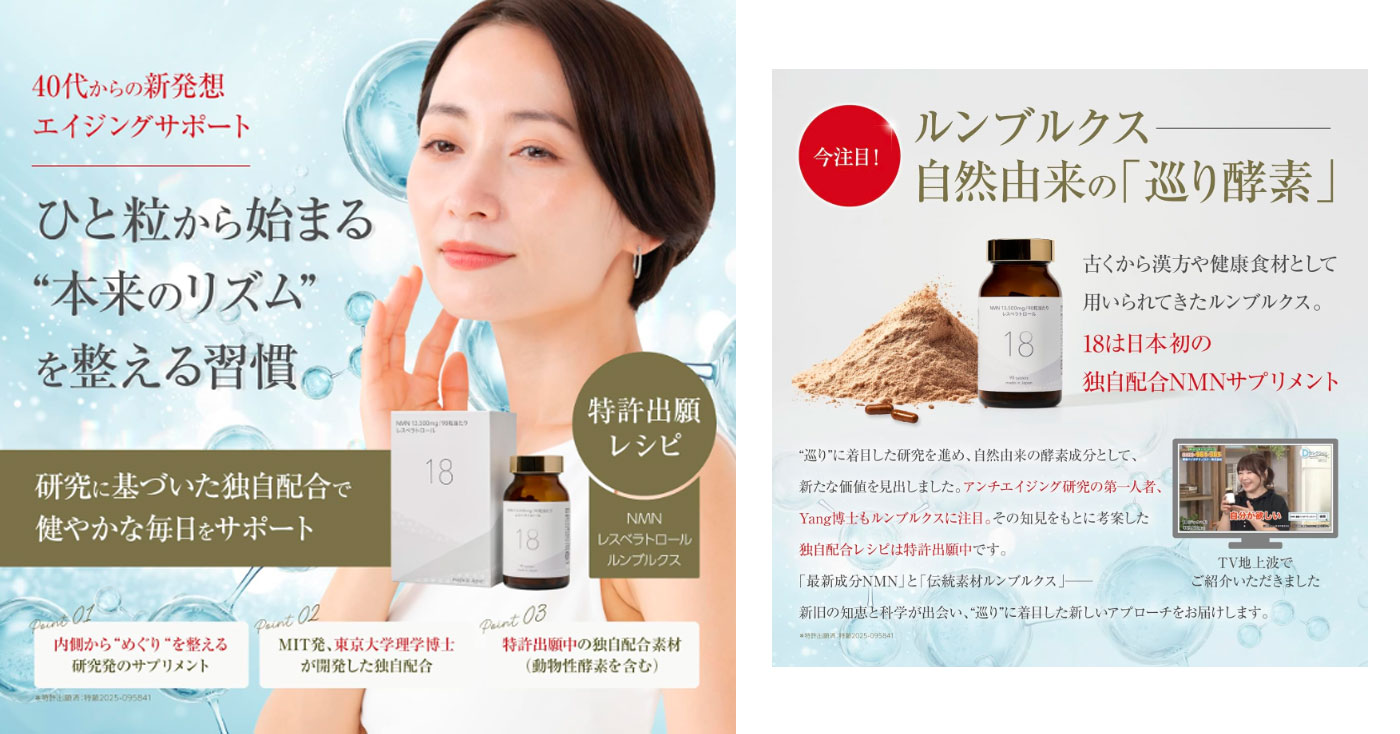 18 NMNサプリメント