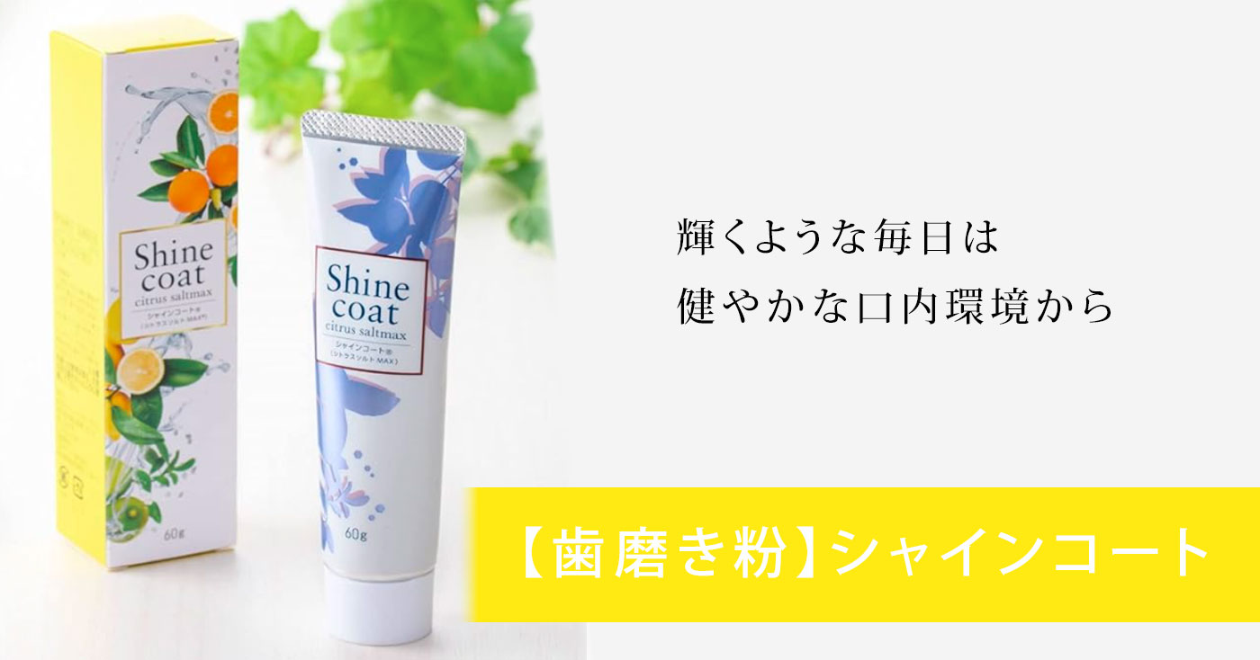 【歯磨き粉】シャインコート