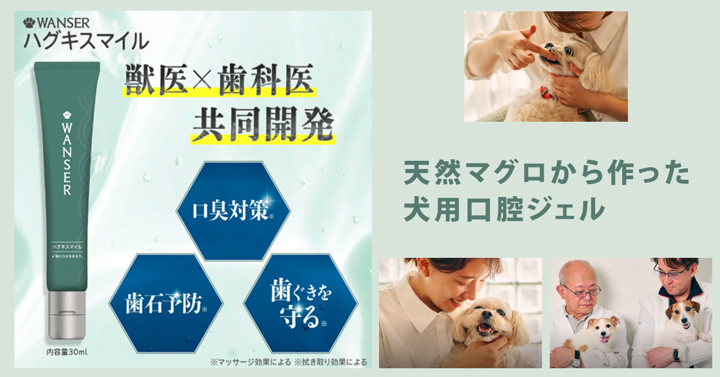 【犬用口腔ジェル】ハグキスマイル