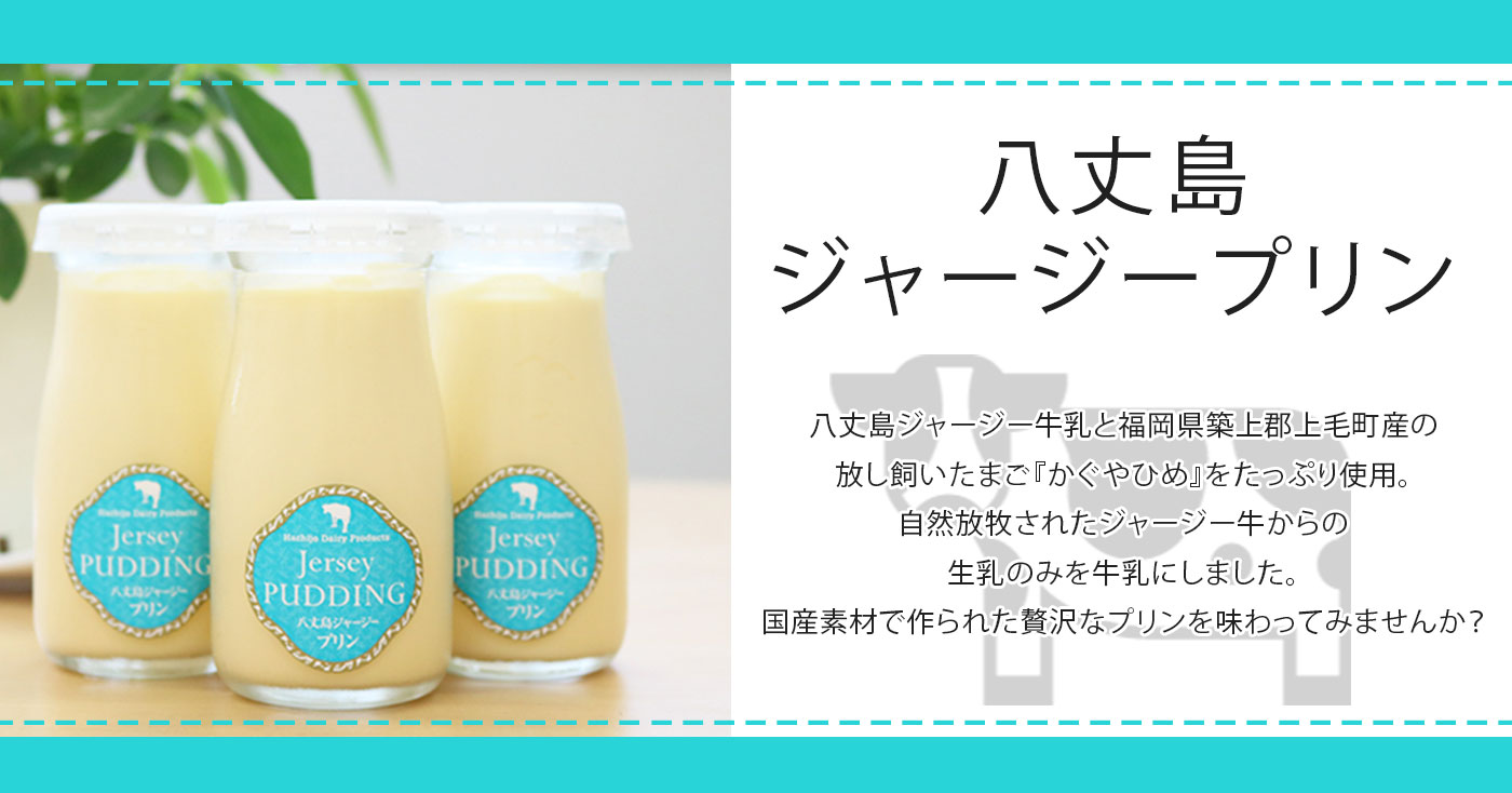 八丈島ジャージープリン