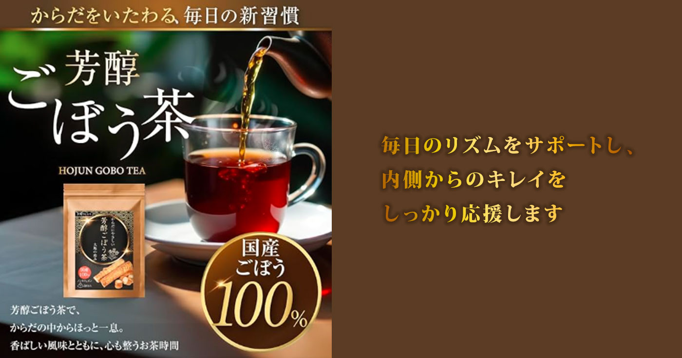 美健style+ 芳醇ごぼう茶