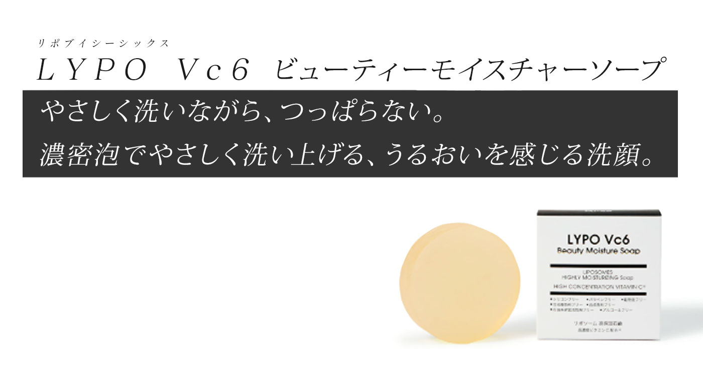 Ri-Sa LYPO Vc6 ビューティーモイスチャーソープ
