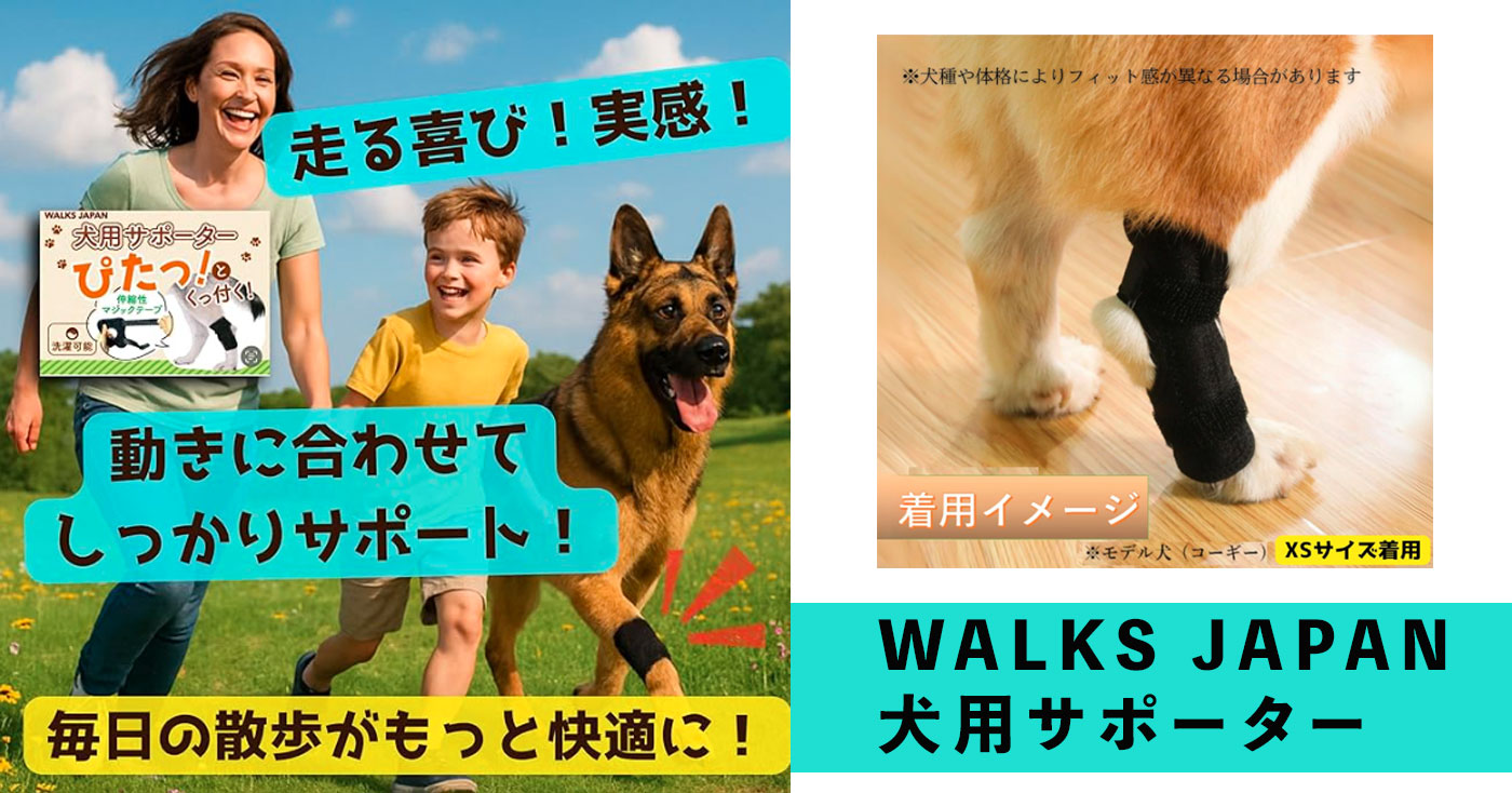 WALKS JAPAN 犬用サポーター